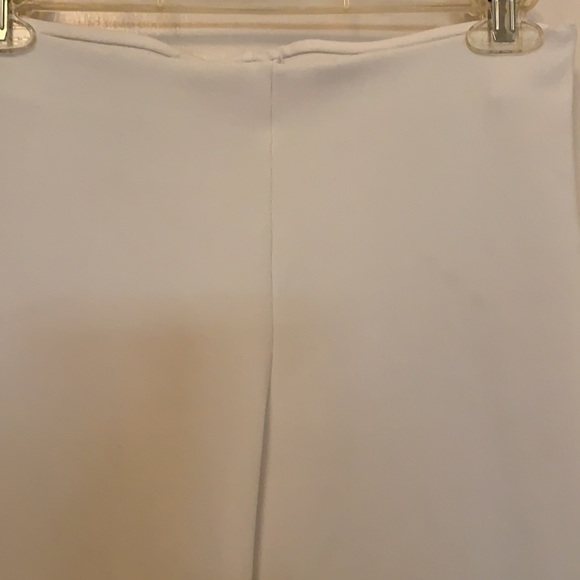 Y2K FREDERICK’S OF HOLLYWOOD WHITE SPANDEX PANT NEW SZ MEDIUM GO GO DANCER TALL - Picture 4 of 9